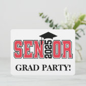 Invitation Célébration de la classe de 2025 (Debout devant)