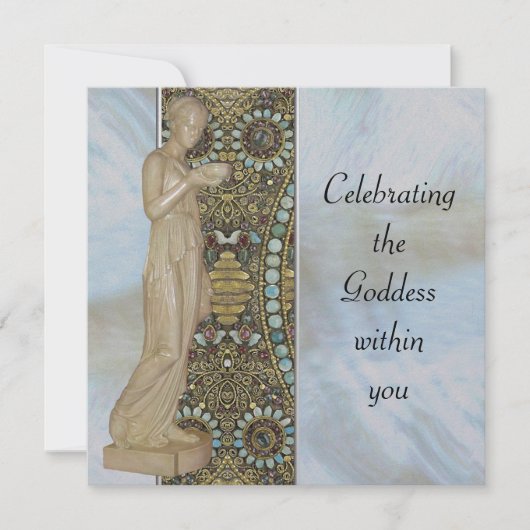 Invitation Célébration de la déesse (Devant)