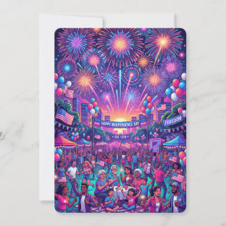 Invitation Célébration de la fête de l'Indépendance du 4 juil