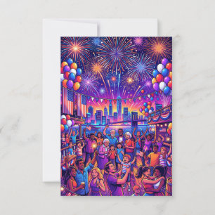 Invitation Célébration de la fête de l'Indépendance du 4 juil