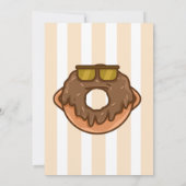 Invitation Célébration de la fête des pères avec des donuts a (Dos)