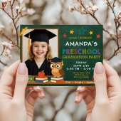 Invitation Célébration de la fête d'obtention du diplôme prés