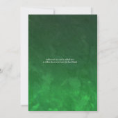 Invitation Célébration de la fête printanière au jardin (Dos)