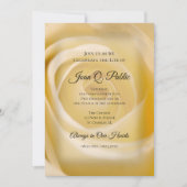 Invitation Célébration de la florale de la Rose blanche (Devant)