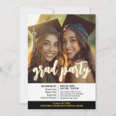 Invitation Célébration de la graduation de groupe - Parti mix (Devant)