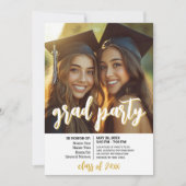 Invitation Célébration de la graduation de groupe - Parti mix (Devant)