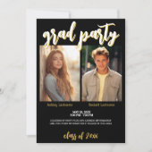 Invitation Célébration de la graduation de groupe - Parti mix (Devant)
