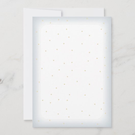 Invitation Célébration de la Lune d'or (Dos)