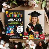 Invitation Célébration de la mignonne maternelle avec photo