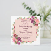 Invitation Célébration de la nouvelle maison musulmane (Debout devant)