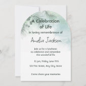 Invitation Célébration de la photo commémorative des gardiens (Dos)