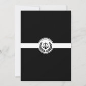 Invitation Célébration de la remise des diplômes de l'école d (Dos)