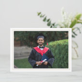 Invitation Célébration de la remise des diplômes de l'école d (Debout devant)