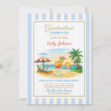 Célébration de la remise des diplômes sur la plage