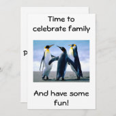 INVITATION CÉLÉBRATION DE LA RÉUNION FAMILIALE (Devant / Derrière)