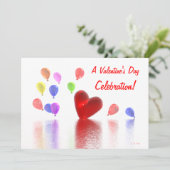 Invitation Célébration de la Saint Valentin (Debout devant)