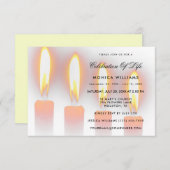 Invitation Célébration De La Vie (Devant / Derrière)