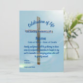 Invitation Célébration de la vie (Debout devant)