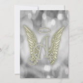 Invitation Célébration de la vie - Argent (Devant)