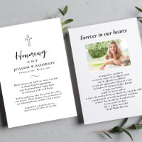 Célébration de la vie, Croix simple, Réveil funéra