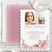 Invitation Célébration de la vie des funérailles photo