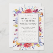 Invitation Célébration de la vie des succulents funéraires (Devant)