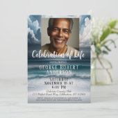 Invitation Célébration de la vie - Eaux calmes (Debout devant)