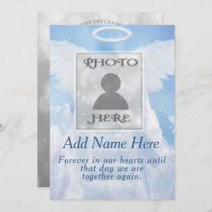 Invitation Célébration de la vie - Escalier au Ciel