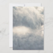 Invitation Célébration de la vie - Escalier céleste (Dos)