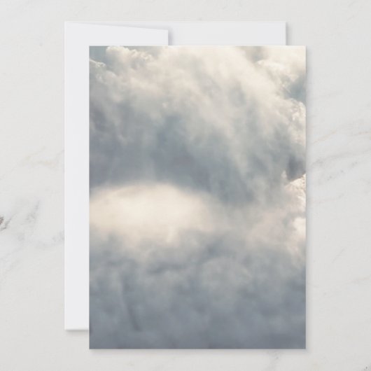 Invitation Célébration de la vie - Escalier céleste (Dos)