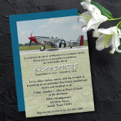 Invitation Célébration de la vie Funérailles commémoratives P