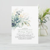 Invitation Célébration de la vie funéraire (Debout devant)