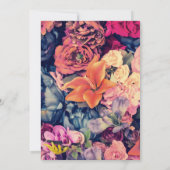 Invitation Célébration de la vie funéraire Mémorial Moody Flo (Dos)