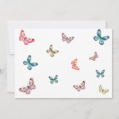 Invitation Célébration de la vie funéraire photo florale papi (Dos)