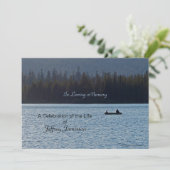 Invitation Célébration de la vie Invitation, Pêcheurs (Debout devant)