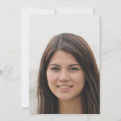 Invitation Célébration de la vie - Mémorial photo (Dos)