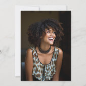 Invitation Célébration de la vie - Mémorial photo (Dos)