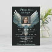 Invitation Célébration de la vie - Mémorial photo (Debout devant)