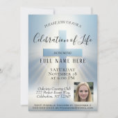 Invitation Célébration de la vie - Photo (Devant)