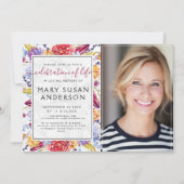 Invitation Célébration de la vie Photo (Devant)