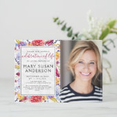 Invitation Célébration de la vie Photo (Debout devant)