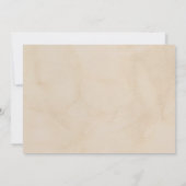 Invitation Célébration de la vie | Photo des funérailles océa (Dos)