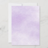 Invitation Célébration de la vie Plutôt florale (Dos)