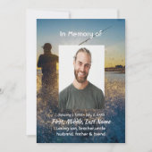 Invitation Célébration de la vie Service Pêche à la mouche oc (Devant)