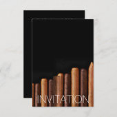 Invitation Célébration de la Vip Cigar de Cuba (Devant / Derrière)