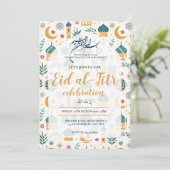 Invitation Célébration de l'Aïd al-Fitr Fête Eid Mubarak Modi (Debout devant)