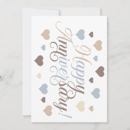 Invitation Célébration de l'amour : Joyeux Anniversaire