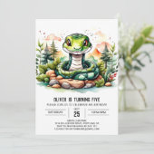 Invitation Célébration de l'Anniversaire de enfant Viper numé (Debout devant)