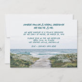 Invitation Célébration de l'annonce de mariage d'Ocean Boardw (Devant)