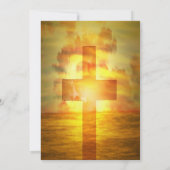 Invitation Célébration de l'appréciation des pasteurs (Dos)